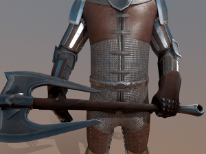 tab medieval knight - 7 3D-Modell