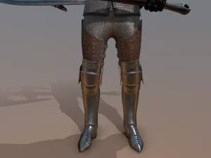 tab medieval knight - 7 3D Model