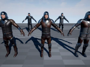 tab medieval knight - 7 3D Model