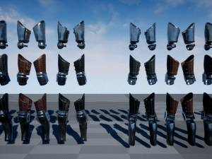tab medieval knight - 7 3D-Modell