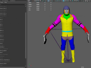 tab medieval knight - 7 3D Model