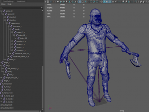 tab medieval knight - 7 3D-Modell