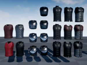 medieval knights pack - 2 3D 모델