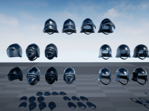 medieval knights pack - 2 3D 모델