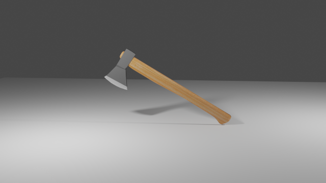 axe 3D Модель .c4d .max .obj .3ds .fbx .stl .blend 
