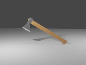 axe Modello 3D