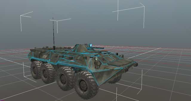 btr80 3D-Modell .c4d .max .obj .3ds .fbx .stl .blend 