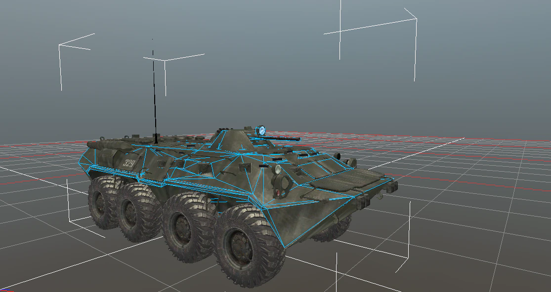 btr80 3D Model .c4d .max .obj .3ds .fbx .stl .blend 