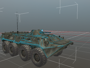 btr80 3D 모델