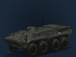 btr80 3D-Modell