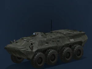 btr80 3D Model