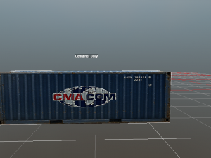 container 3D 모델