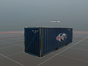container 3D Model