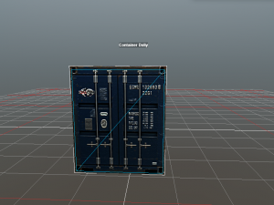 container Model 3D