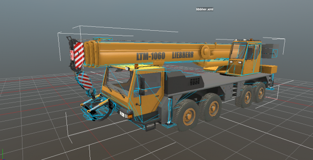liebherr Modèle 3D .c4d .max .obj .3ds .fbx .stl .blend 
