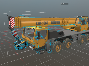 liebherr 3D 모델