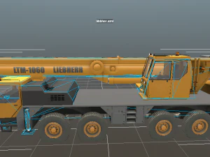 liebherr 3D Model