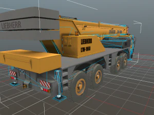 liebherr 3D Model