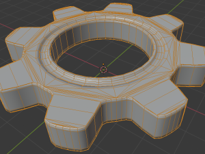 gear cog sigmoid 3D 모델
