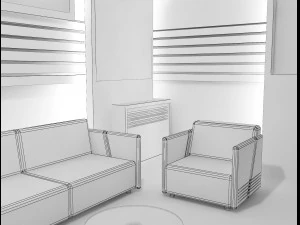 booth exhibition stand 3D Model