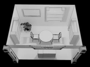 booth exhibition stand 3D Model