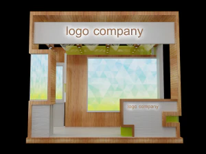 booth exhibition stand 3D Model