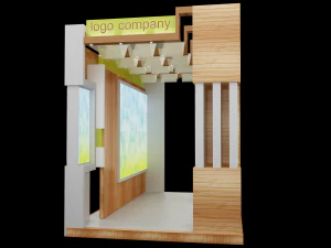 booth exhibition stand 3D Model