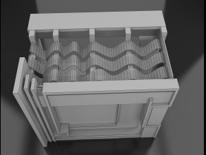 booth exhibition stand 3D 模型
