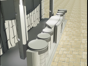 booth exhibition stand 3D Model