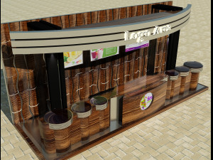 booth exhibition stand 3D Model