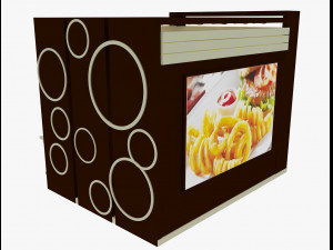 booth exhibition stand Modelo 3D