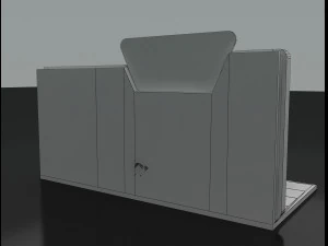 booth exhibition stand 3D Model