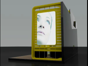 booth exhibition stand 3D Model