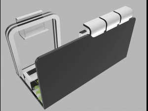 booth exhibition stand 3D Model