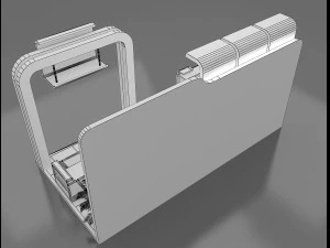 booth exhibition stand 3D Model