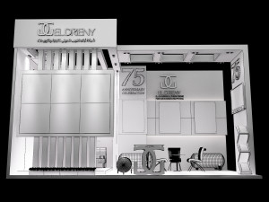booth exhibition stand Model 3D