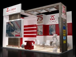booth exhibition stand 3D Model
