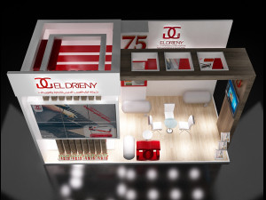 booth exhibition stand Model 3D