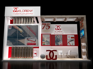 booth exhibition stand Model 3D