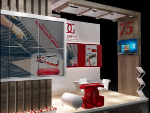 booth exhibition stand Model 3D