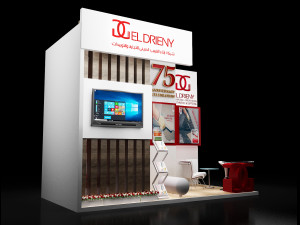 booth exhibition stand Modèle 3D