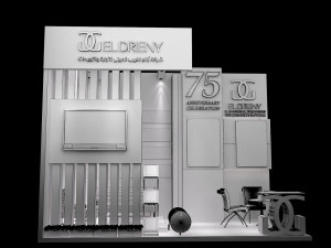 booth exhibition stand Modèle 3D