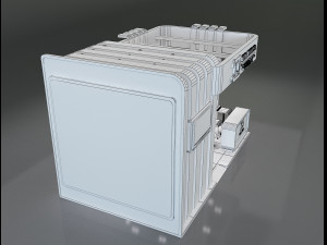 Booth Stand Exhibition a647b 3D Model