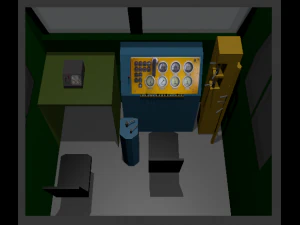 російський поїзд вл-10 3D Модель