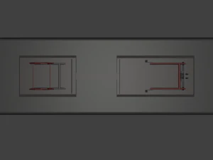 російський поїзд вл-10 3D Модель