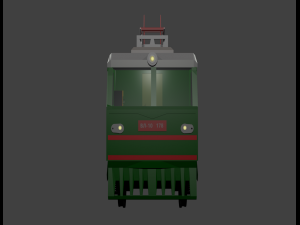 russian train vl-10 3D 모델