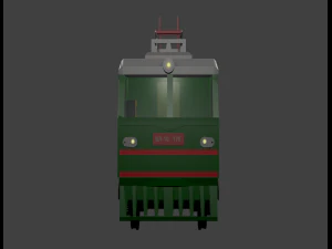 російський поїзд вл-10 3D Модель