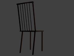 chair 3D 모델