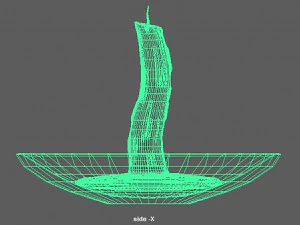 candle in a saucer 3D Model