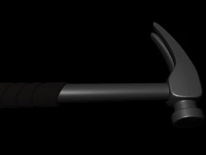 hammer with rubber handle 3D Model